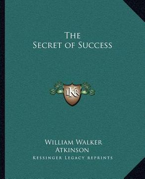 portada the secret of success (en Inglés)
