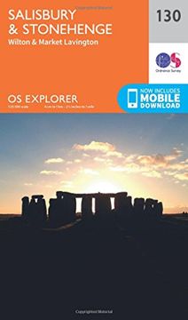 portada Salisbury and Stonehenge (OS Explorer Map)