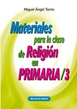 portada materiales para la clase de religion primaria 3