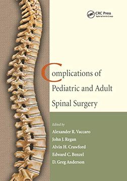 portada Complications of Pediatric and Adult Spinal Surgery (en Inglés)