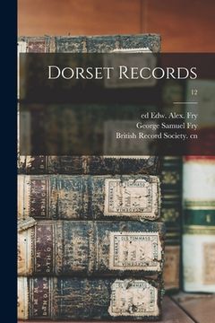 portada Dorset Records; 12 (in English)