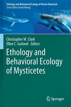 portada Ethology and Behavioral Ecology of Mysticetes (en Inglés)