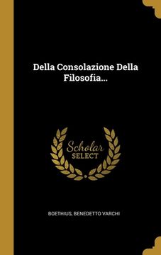 portada Della Consolazione Della Filosofia... (en Italiano)