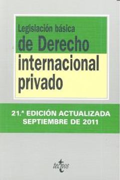 portada 139.legislacion basica de derecho internacional privado
