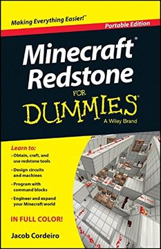portada Minecraft Redstone For Dummies (For Dummies Portable Editions)