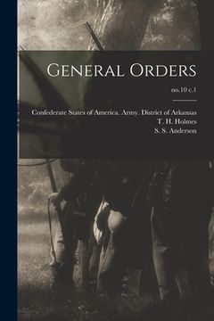 portada General Orders; no.10 c.1 (en Inglés)