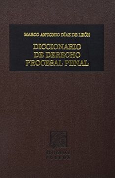 portada diccionario de derecho procesal penal / tomo 2 / 5 ed.