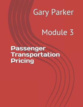 portada Passenger Transportation Pricing: Module 3 (in English)