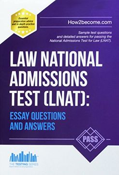 portada Law National Admissions Test (LNAT): Essay Questions and Answers (LNAT Revision Series)