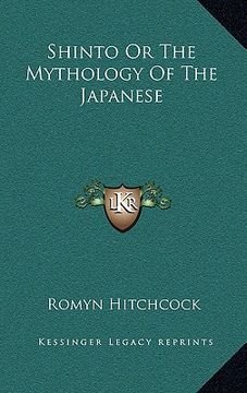 portada shinto or the mythology of the japanese (en Inglés)