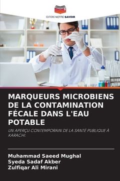 portada Marqueurs Microbiens de la Contamination Fécale Dans l'Eau Potable (en Francés)