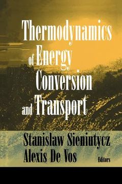 portada thermodynamics of energy conversion and transport (en Inglés)
