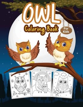 portada Owl Coloring Book for Kids
