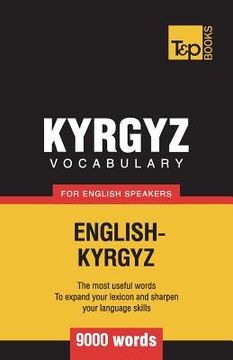 portada Kyrgyz vocabulary for English speakers - 9000 words (en Inglés)
