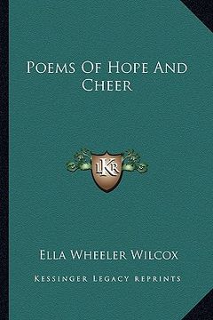 portada poems of hope and cheer (in English)