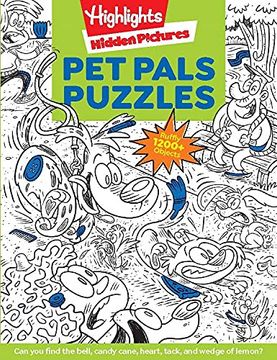 portada Pet Pals Puzzles (Highlights Hidden Pictures) (en Inglés)