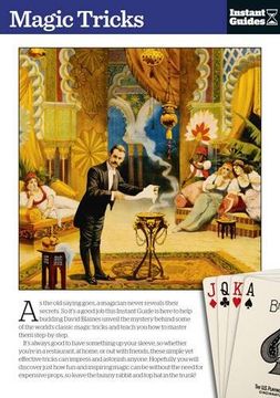 portada magic tricks: the instant guide (en Inglés)