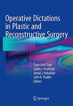 portada Operative Dictations in Plastic and Reconstructive Surgery