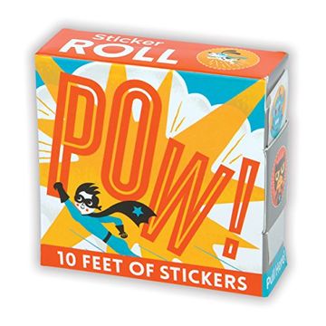 portada Mudpuppy Superhero Sticker Roll