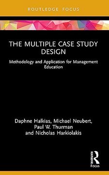portada The Multiple Case Study Design (Routledge Focus on Business and Management) (en Inglés)