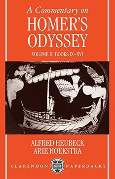 portada A Commentary on Homer's Odyssey: Volume ii: Books Ix-Xvi: Bks. Ix-Xvi (A. Heubeck, Etc. ) Tr. Fr. Italian vol 2 (Clarendon Paperbacks) (en Inglés)