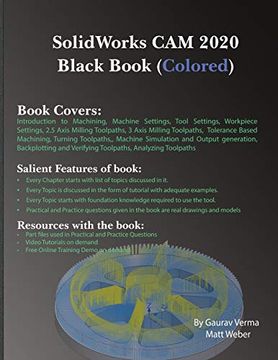 portada Solidworks cam 2020 Black Book (Colored) (in English)