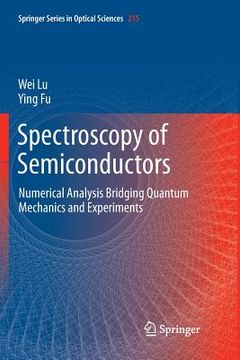 portada Spectroscopy of Semiconductors: Numerical Analysis Bridging Quantum Mechanics and Experiments (in English)