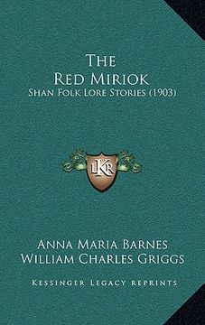 portada the red miriok: shan folk lore stories (1903) (in English)