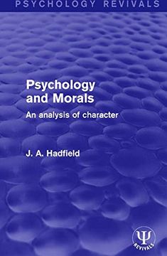 portada Psychology and Morals: An Analysis of Character (en Inglés)