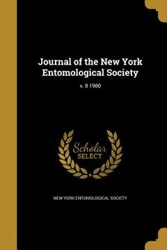 portada Journal of the New York Entomological Society; v. 8 1900 (en Inglés)