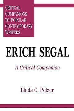 portada erich segal: a critical companion (en Inglés)