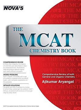 portada The Mcat Chemistry Book (en Inglés)
