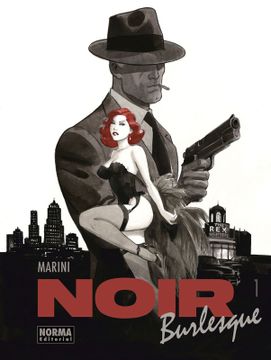 portada Noir Burlesque 1/2 - Enrico Marini - Libro Físico (in Spanish)