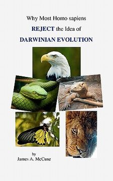 portada why most homo sapiens reject the idea of darwinian evolution (en Inglés)