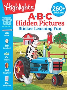 portada Abc Hidden Pictures Sticker Learning fun (Highlights Hidden Pictures Sticker Learning)