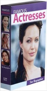 portada Famous Actresses box Set: Angelina Jolie, Renee Zellweger, Julia Roberts (Star Biographies)