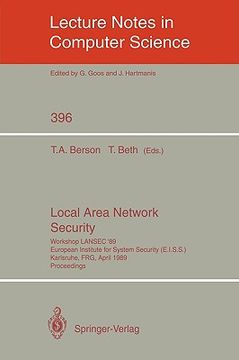 portada local area network security (en Inglés)