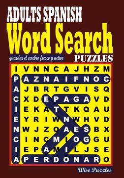 portada Adults Spanish Word Search Puzzles