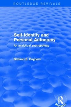 portada Self-Identity and Personal Autonomy: An Analytical Anthropology (Routledge Revivals) (en Inglés)
