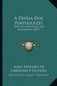 portada Defesa dos Portuguezes (en Portugués)