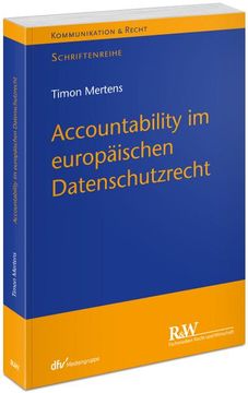 portada Accountability im Europäischen Datenschutzrecht (en Alemán)