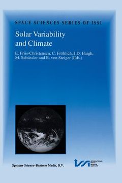 portada Solar Variability and Climate: Proceedings of an Issi Workshop, 28 June-2 July 1999, Bern, Switzerland (in English)