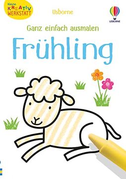 portada Kleine Kreativ-Werkstatt - Ganz Einfach Ausmalen: Frühling (en Alemán)