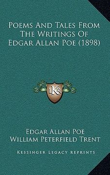 portada poems and tales from the writings of edgar allan poe (1898)