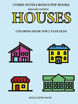 portada Coloring Books for 2 Year Olds (Houses) (en Inglés)