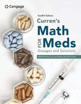 portada Curren's Math for Meds: Dosages and Solutions (en Inglés)