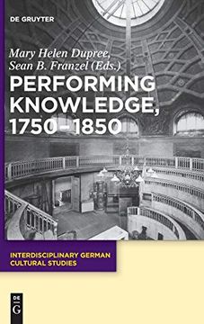 portada Performing Knowledge (Franzel (en Inglés)