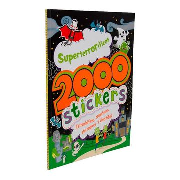 portada Superterrorificos 2000 Stickers Estramboticos Espantosos Aterradores y Divertidos