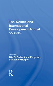 portada The Women and International Development Annual, Volume 4 [Hardcover ] (in English)