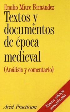portada Textos y Documentos de Época Medieval: (Análisis y Comentario)